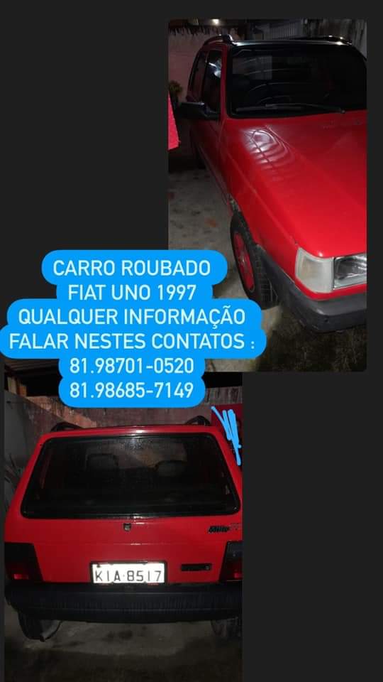 Veículo Roubado