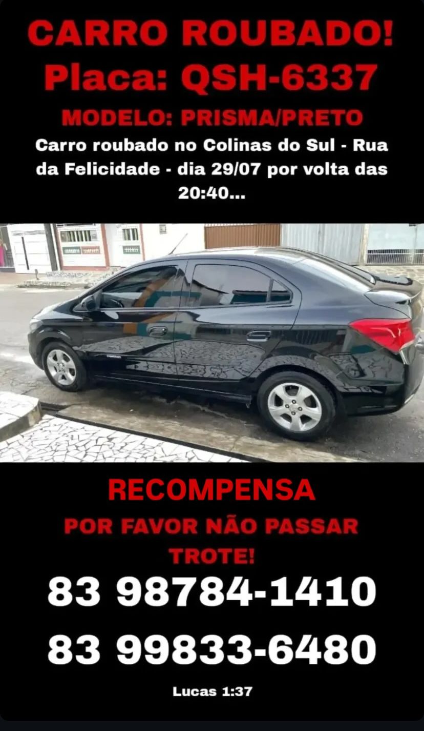 Veículo Roubado