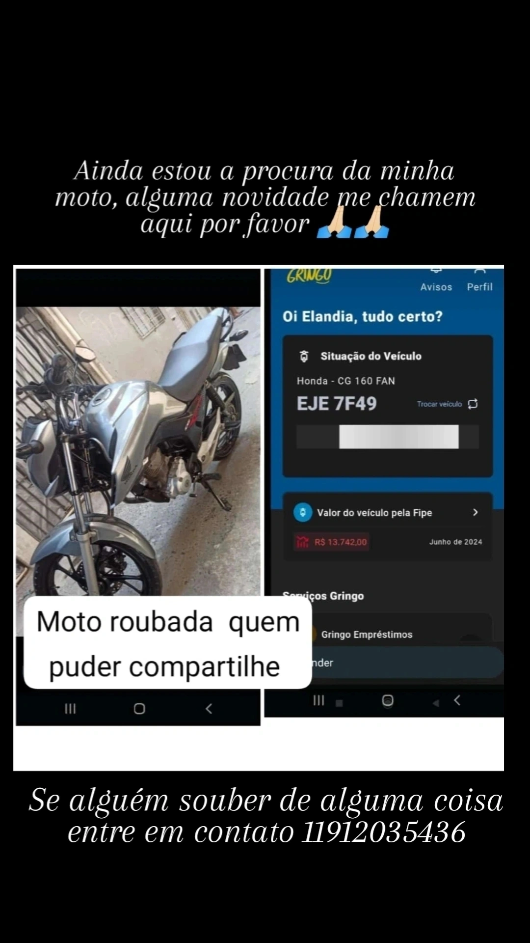 Veículo Roubado