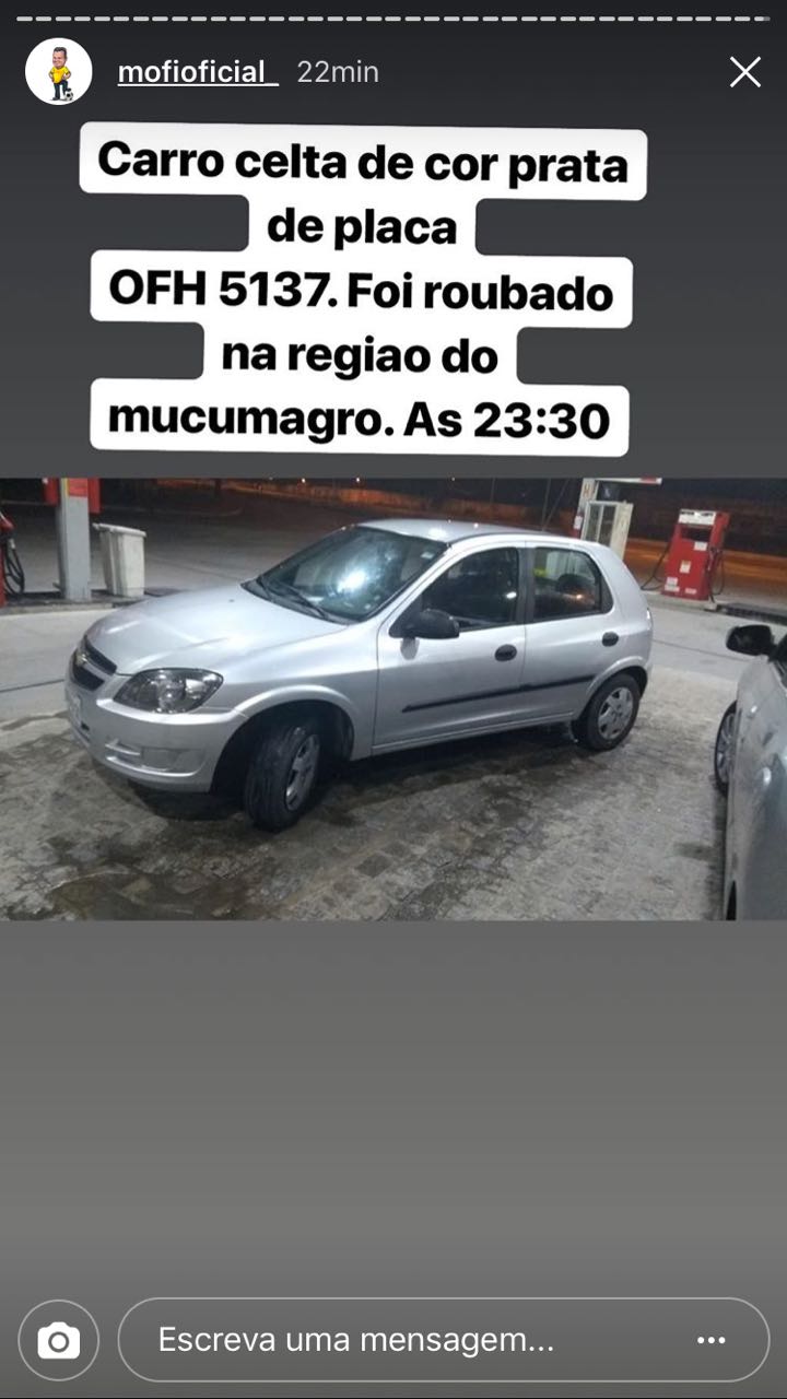 Veículo Roubado