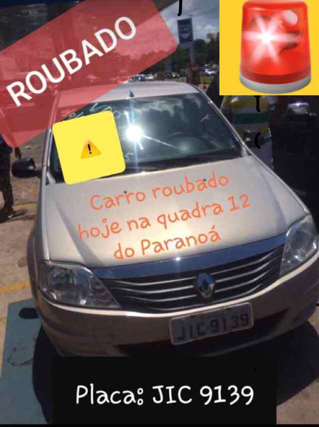 Veículo Roubado