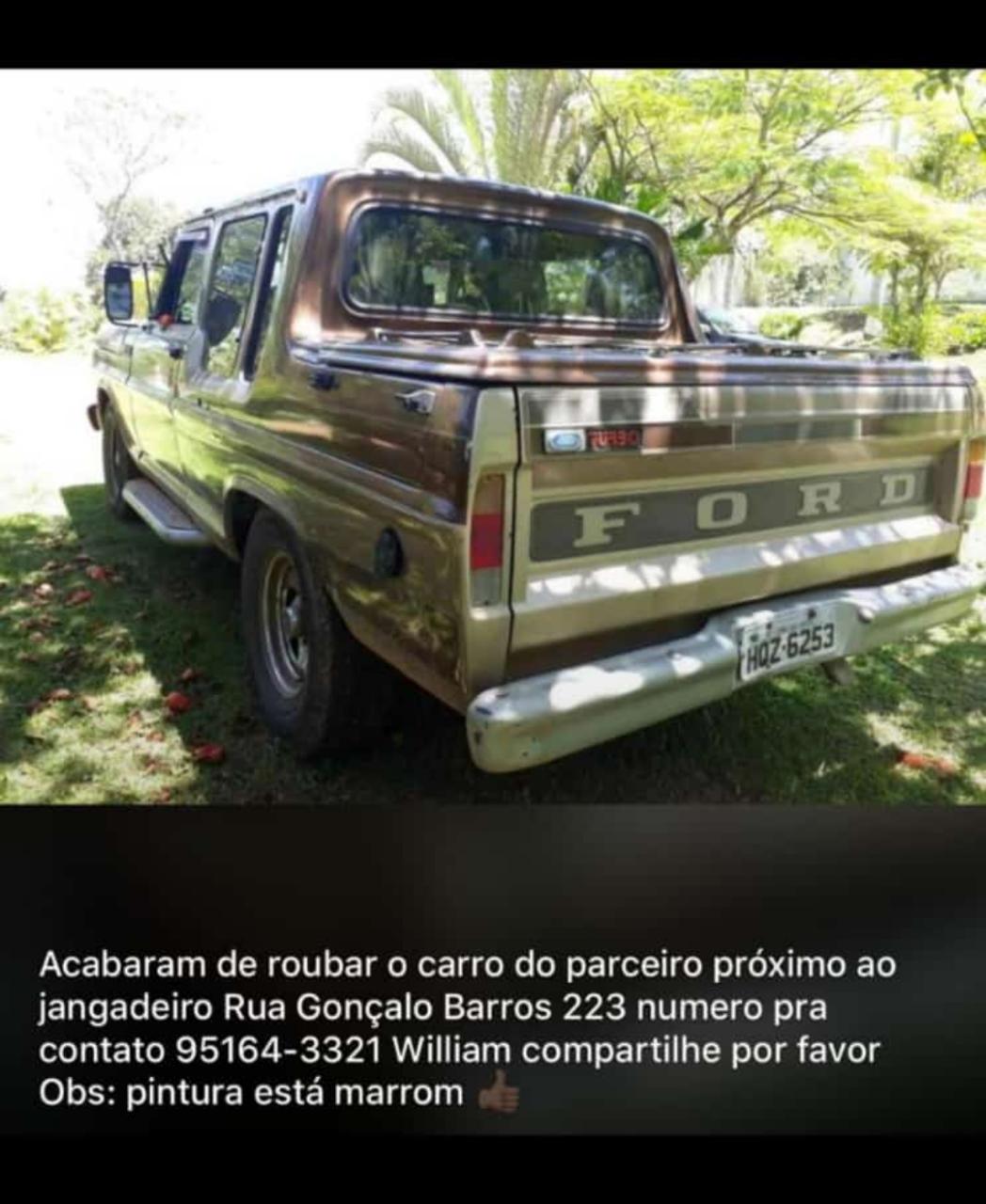 Veículo Roubado